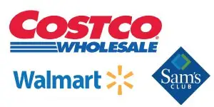 Costco Walmart Sam's