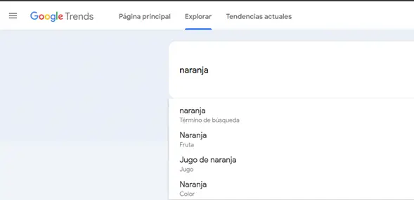 Google Trends Explorar
