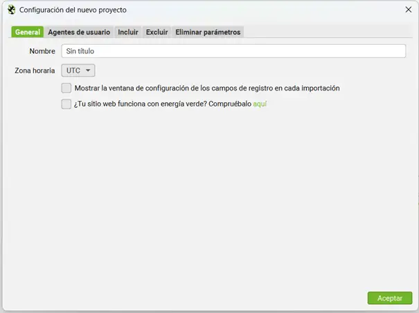 Screaming Frog SEO Log File Analyser