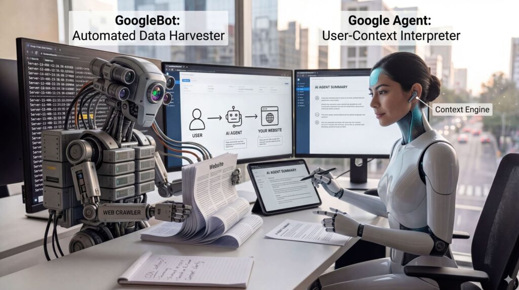 Google-Agent vs Googlebot