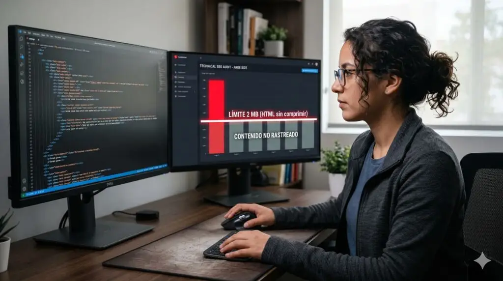 Limite Googlebot 2MB