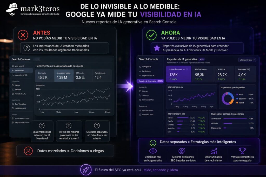 Reportes de IA generativa en Search Console 2 Mide tu visibilidad en IA